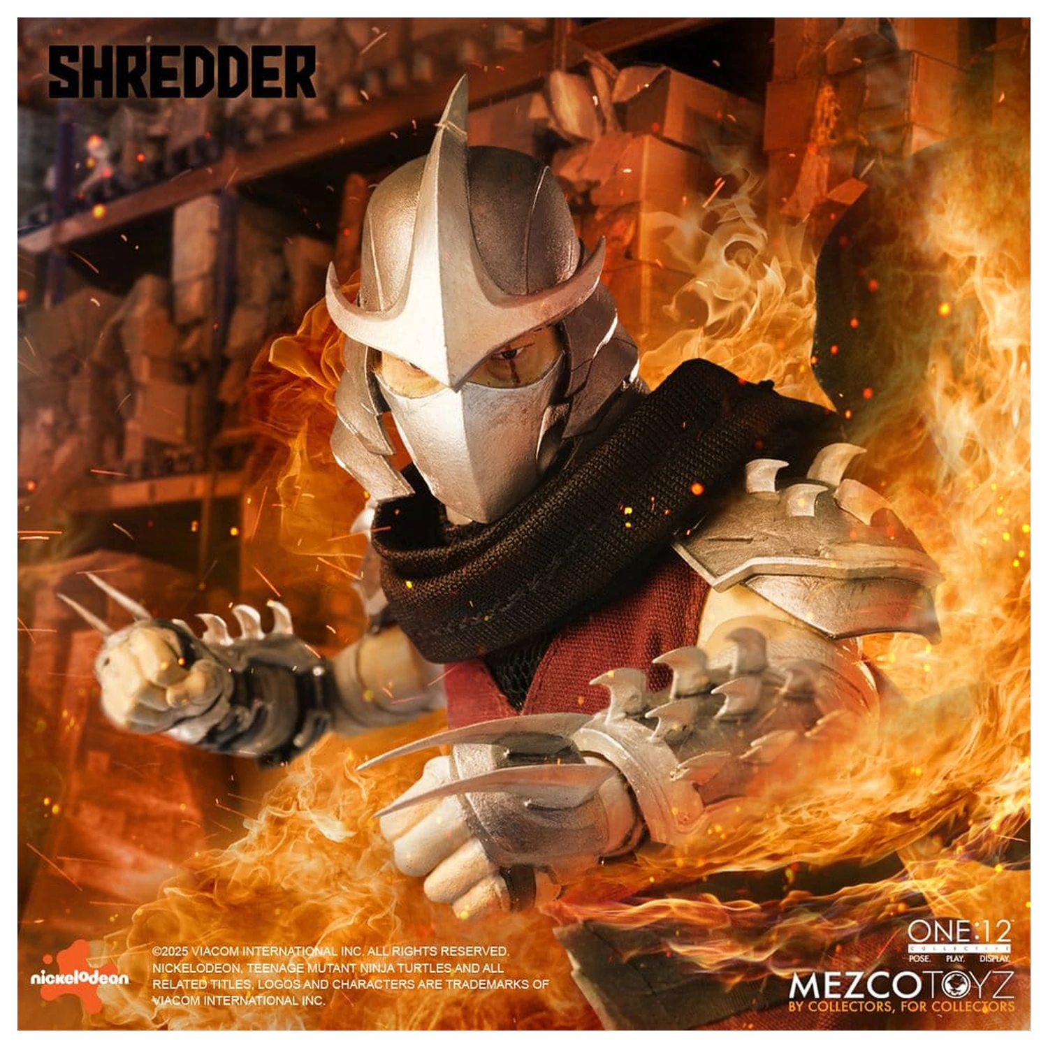 Teenage Mutant Ninja Turtles Figura 1/12 Shredder 17 cm fotografija izdelka