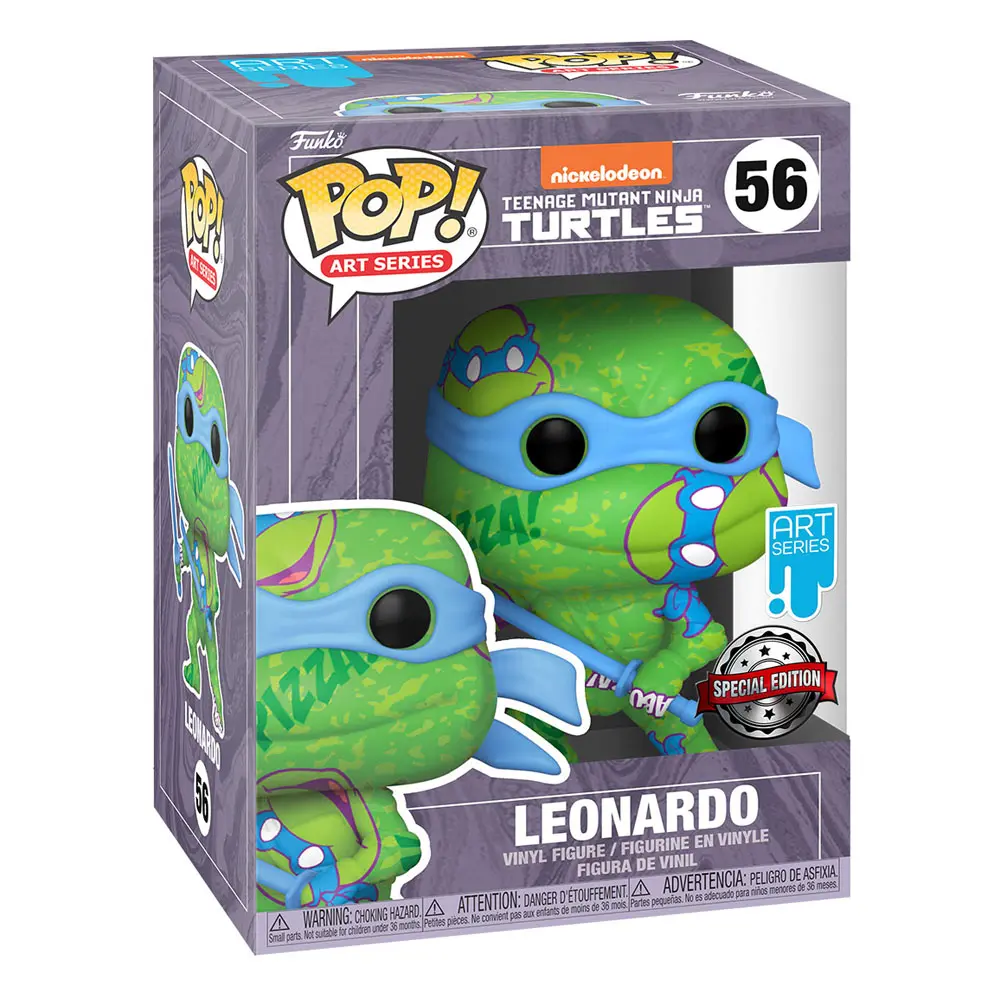 Teenage Mutant Ninja Turtles POP! Artist Series Vinil Figura Leonardo 9 cm fotografija izdelka