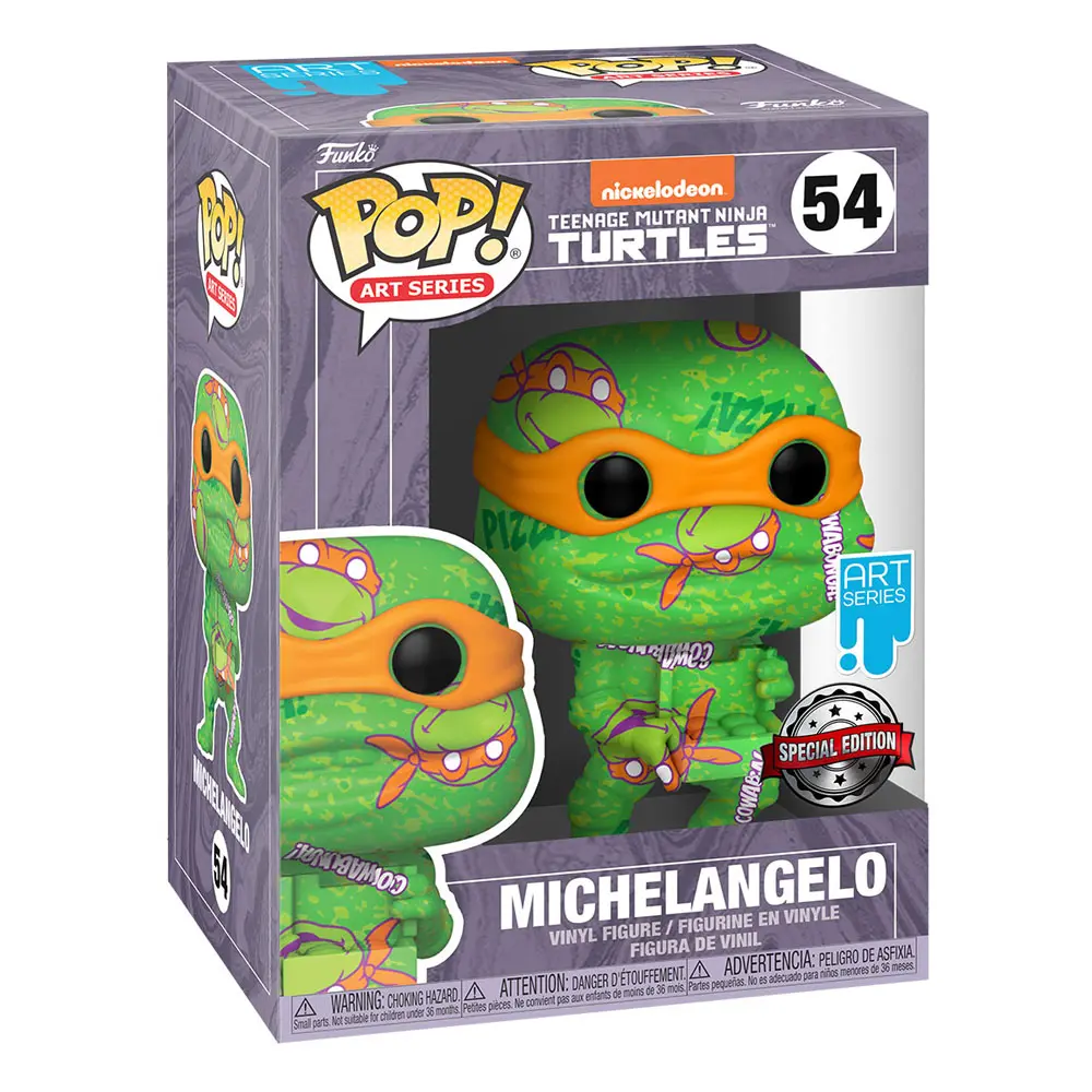 Teenage Mutant Ninja Turtles POP! Artist Series Vinil Figura Michelangelo 9 cm fotografija izdelka