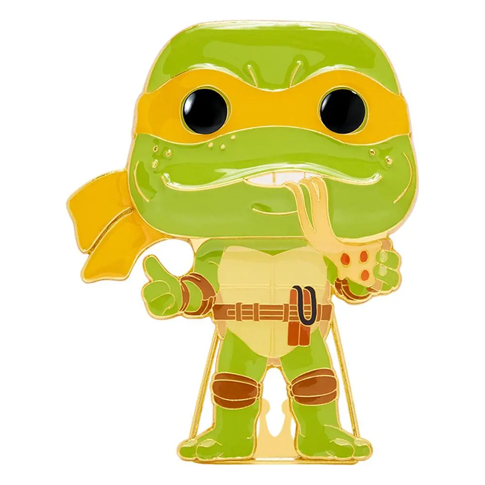 Teenage Mutant Ninja Turtles POP! Emajlirana priponka Michelangelo 10 cm fotografija izdelka