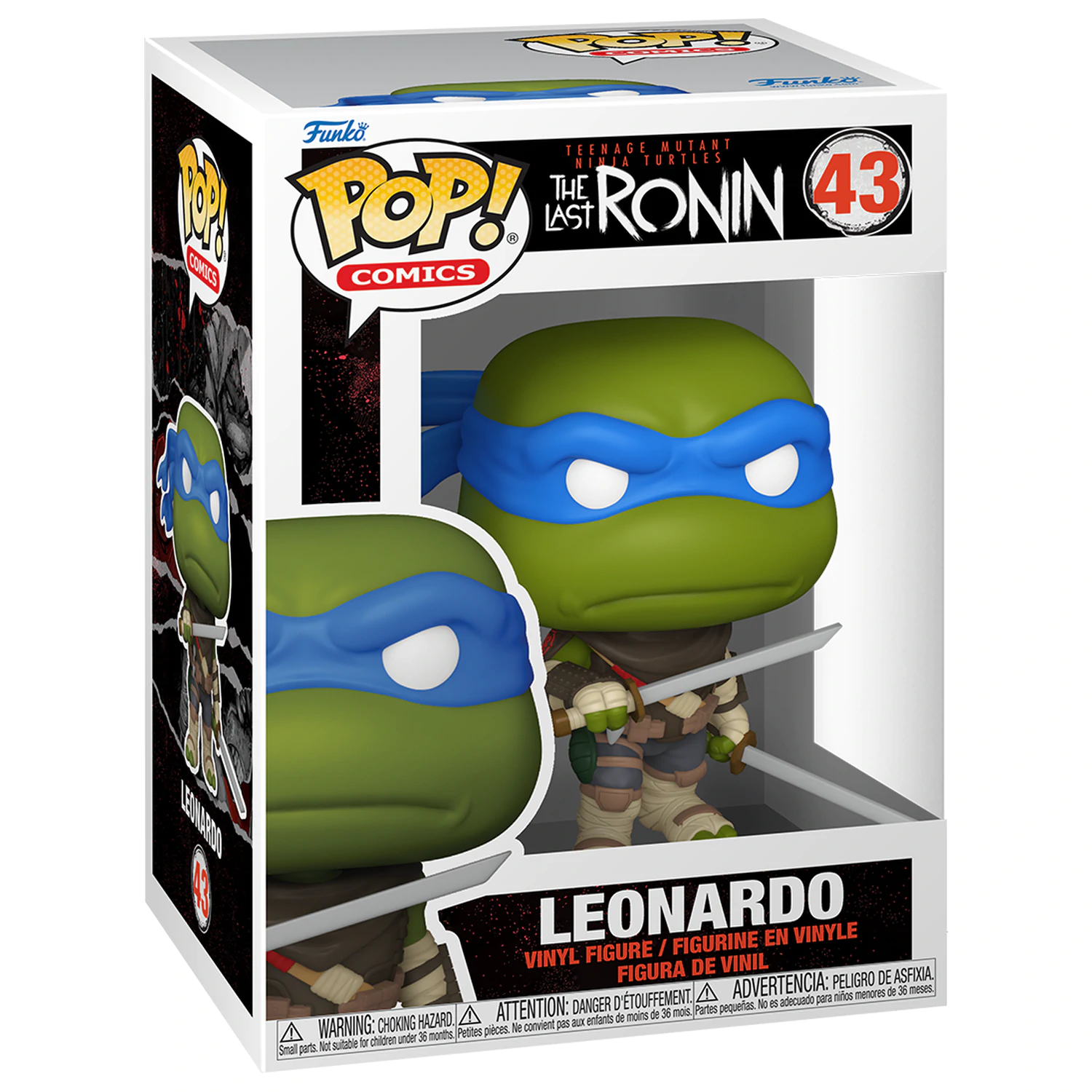 Teenage Mutant Ninja Turtles Funko POP! Vinyl Figurica Zadnji Ronin Leonardo 9 cm fotografija izdelka