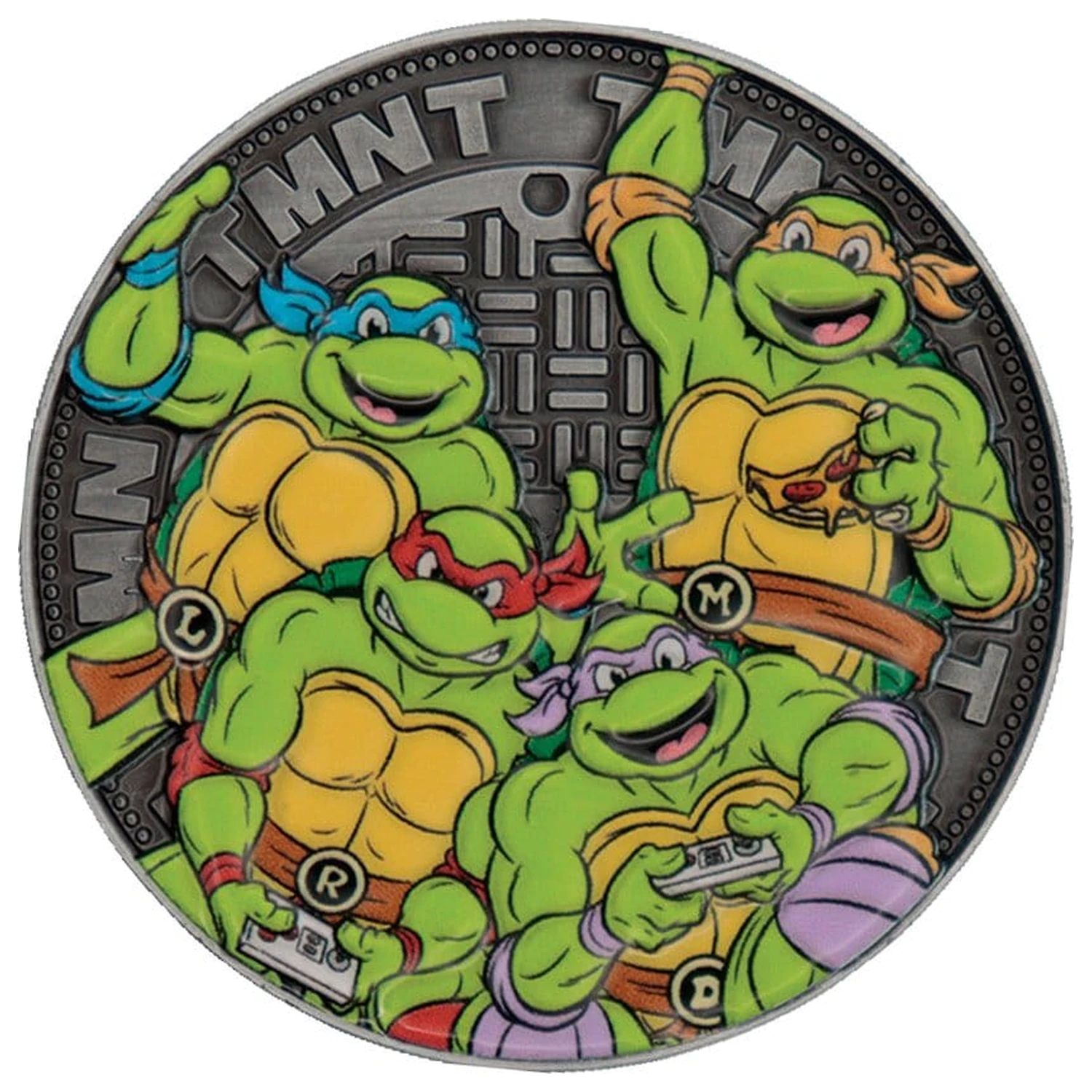 Teenage Mutant Ninja Turtles zbirateljski kovanec Krang fotografija izdelka