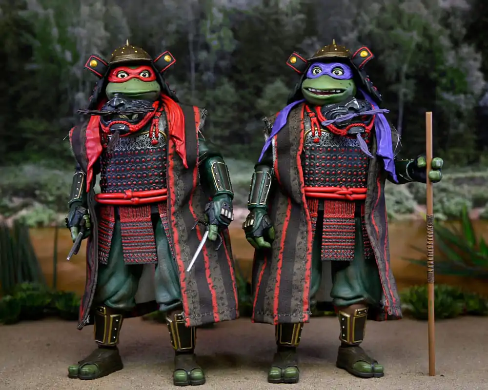 Teenage Mutant Ninja Turtles III akcijska figura 2-Pack Donatello & Raphael 18 cm fotografija izdelka