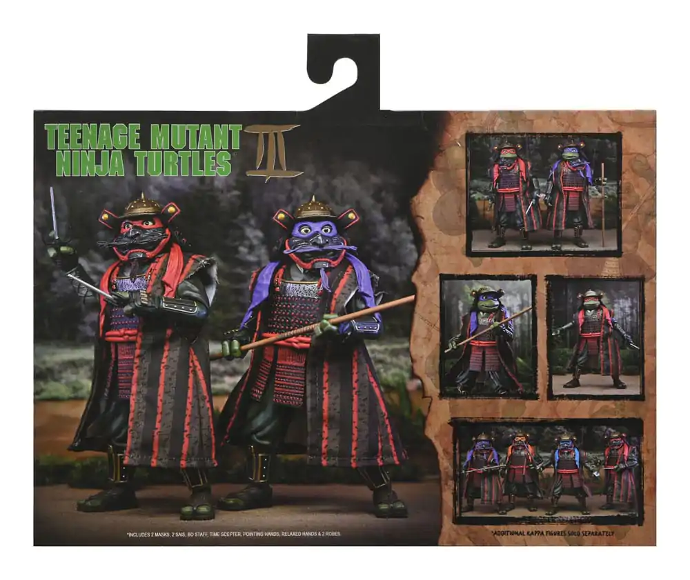 Teenage Mutant Ninja Turtles III akcijska figura 2-Pack Donatello & Raphael 18 cm fotografija izdelka