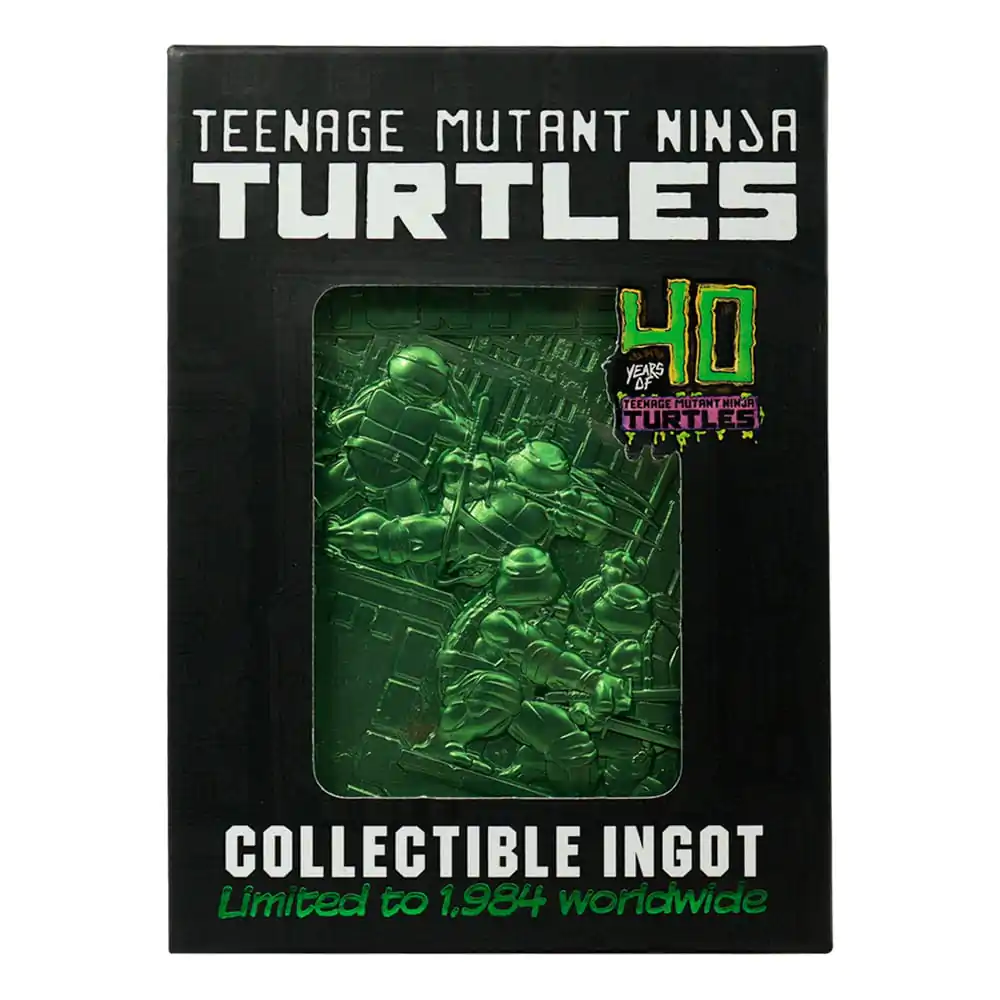 Teenage Mutant Ninja Turtles Ingot 40th Anniversary Zelena Limited Edition (zelena omejena izdaja) fotografija izdelka