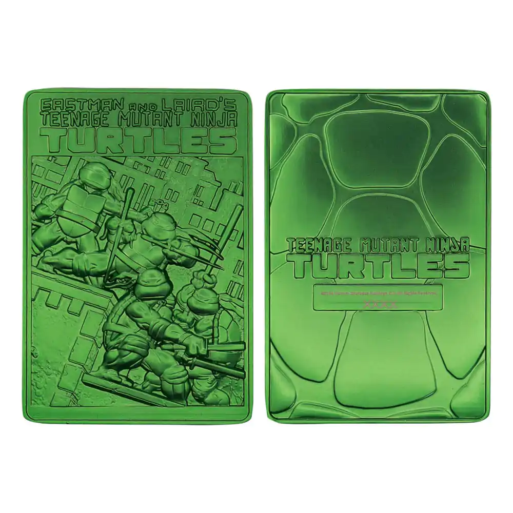 Teenage Mutant Ninja Turtles Ingot 40th Anniversary Zelena Limited Edition (zelena omejena izdaja) fotografija izdelka