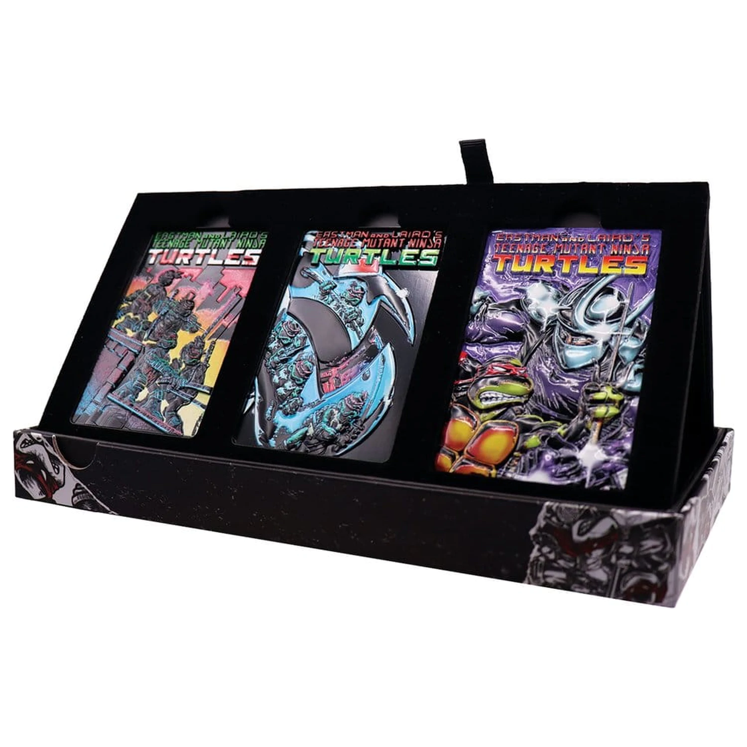 Teenage Mutant Ninja Turtles Komplet treh kovinskih ploščic z naslovnico stripa Limited Edition fotografija izdelka