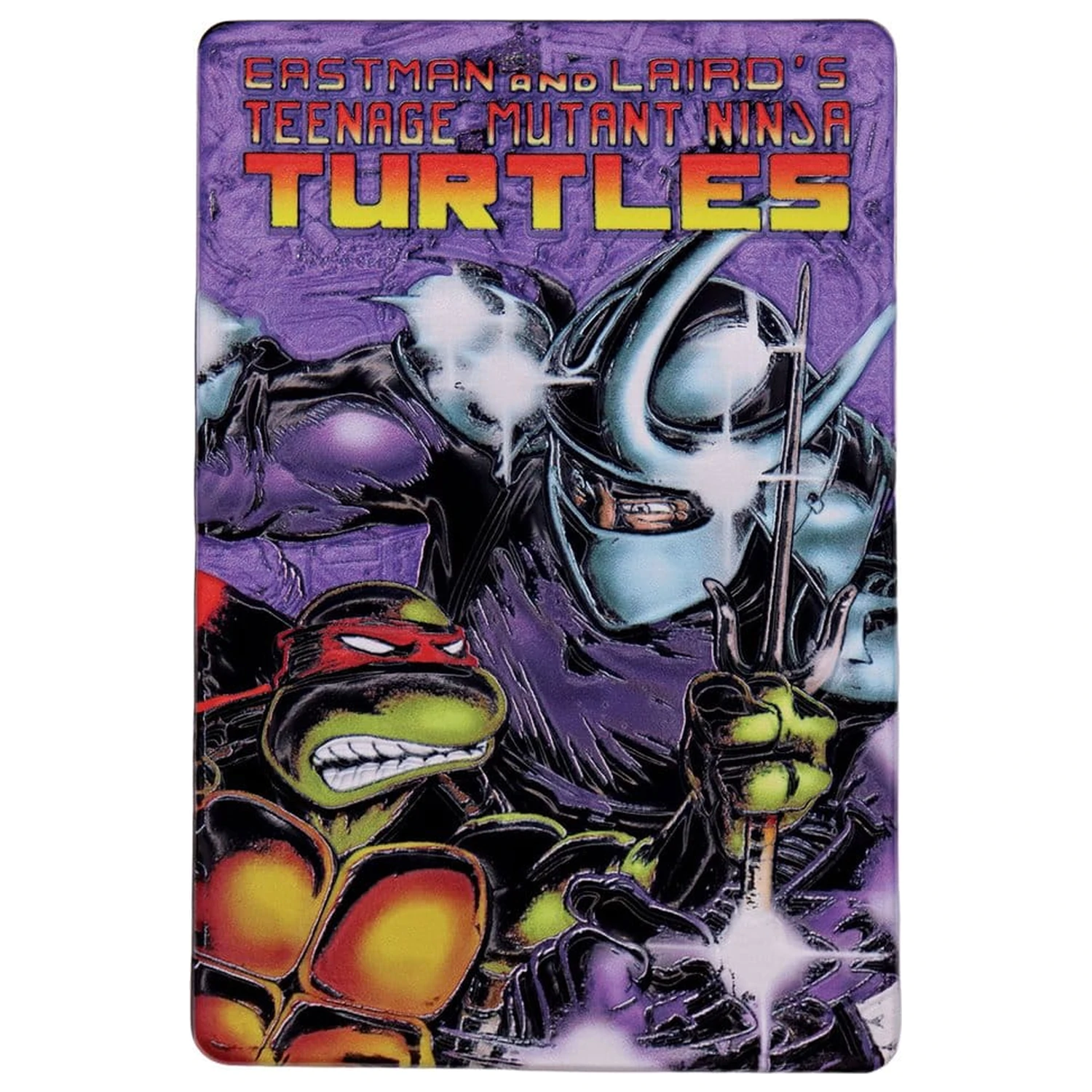 Teenage Mutant Ninja Turtles Komplet treh kovinskih ploščic z naslovnico stripa Limited Edition fotografija izdelka
