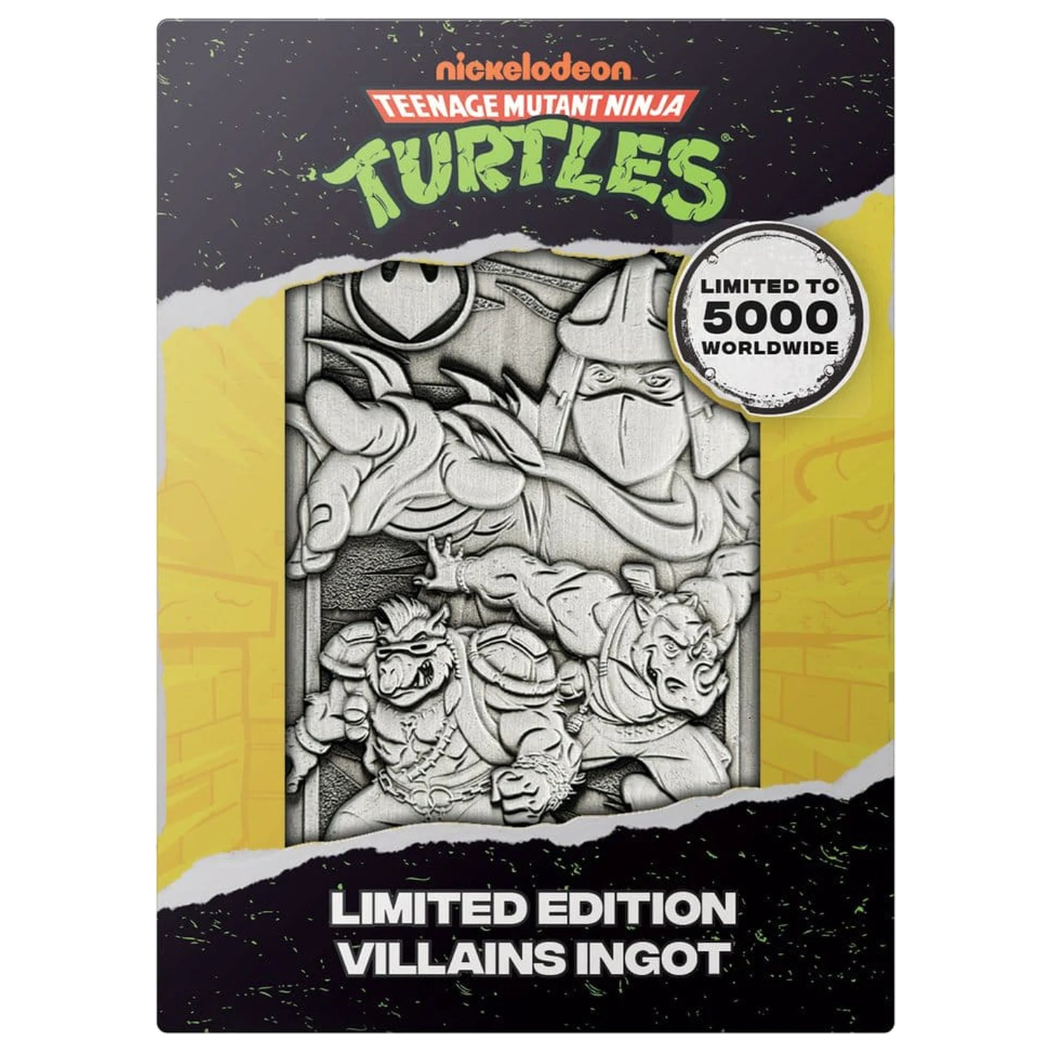 Teenage Mutant Ninja Turtles Ingot Villain Omejena Izdaja fotografija izdelka