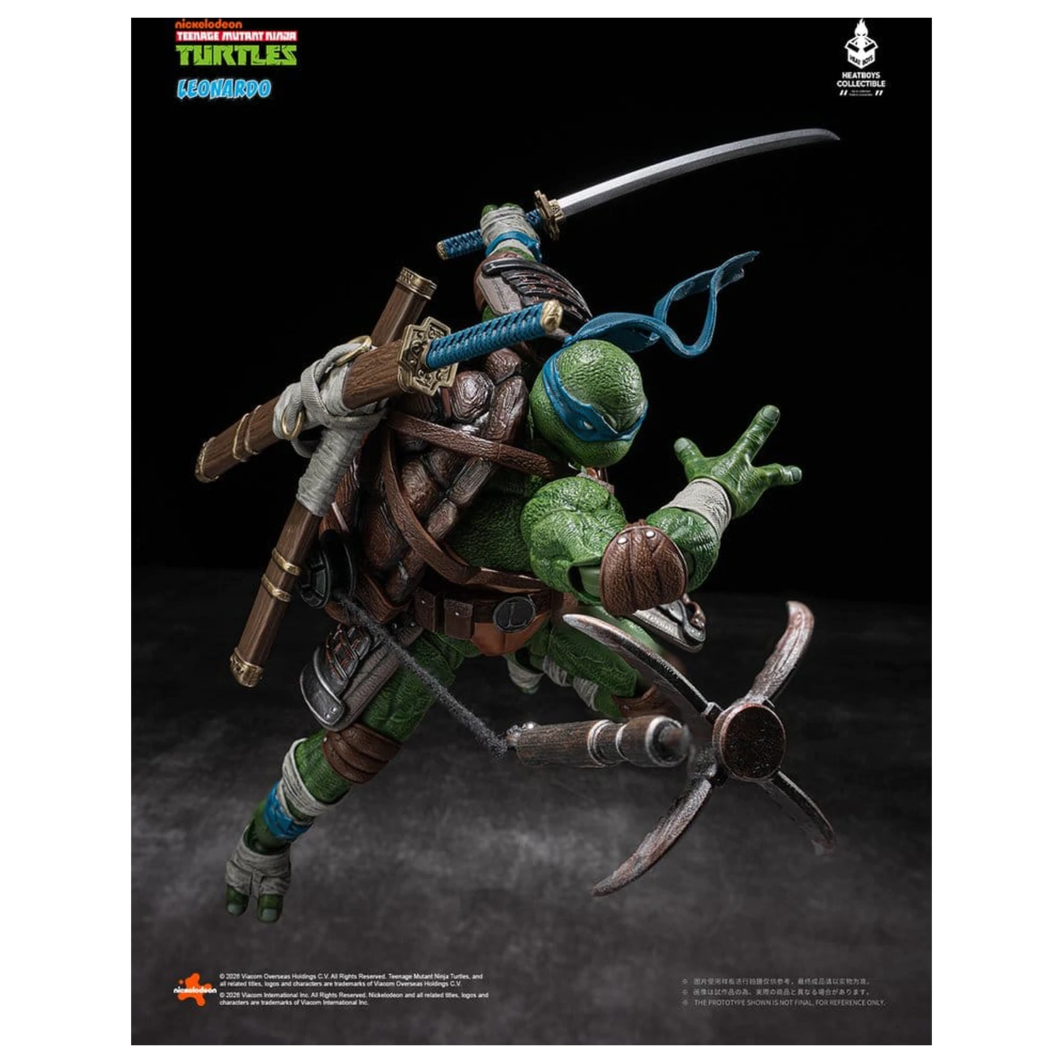 Teenage Mutant Ninja Turtles akcijska figura Leonardo Deluxe Version 20 cm fotografija izdelka