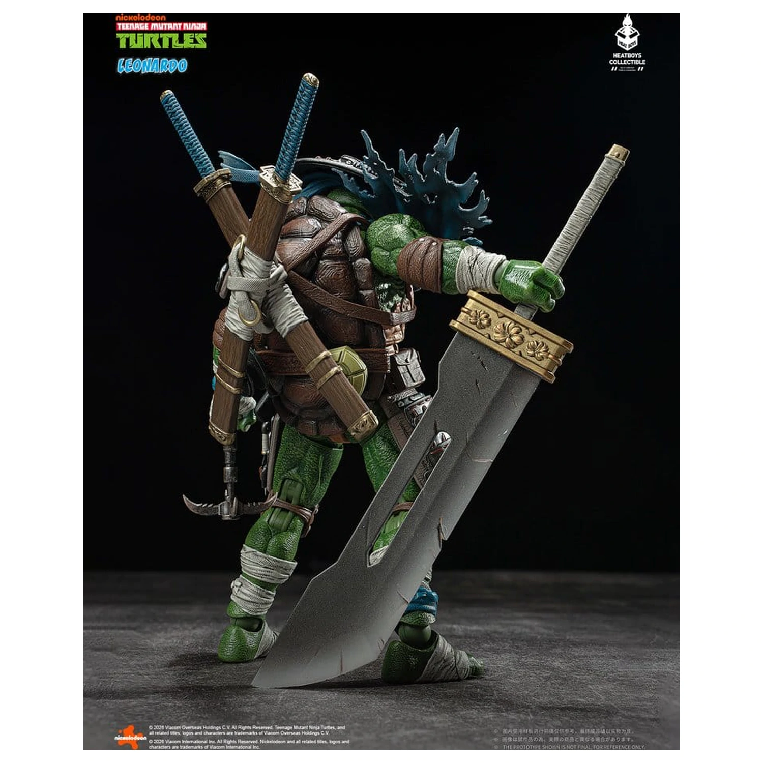 Teenage Mutant Ninja Turtles akcijska figura Leonardo Deluxe Version 20 cm fotografija izdelka