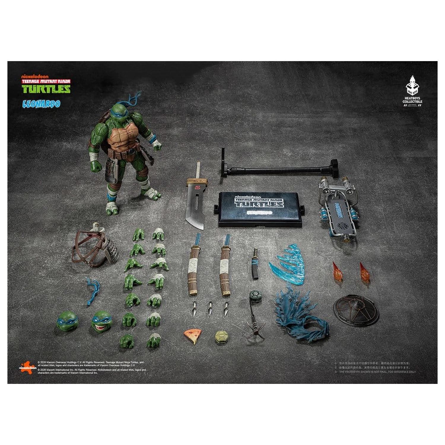 Teenage Mutant Ninja Turtles akcijska figura Leonardo Deluxe Version 20 cm fotografija izdelka