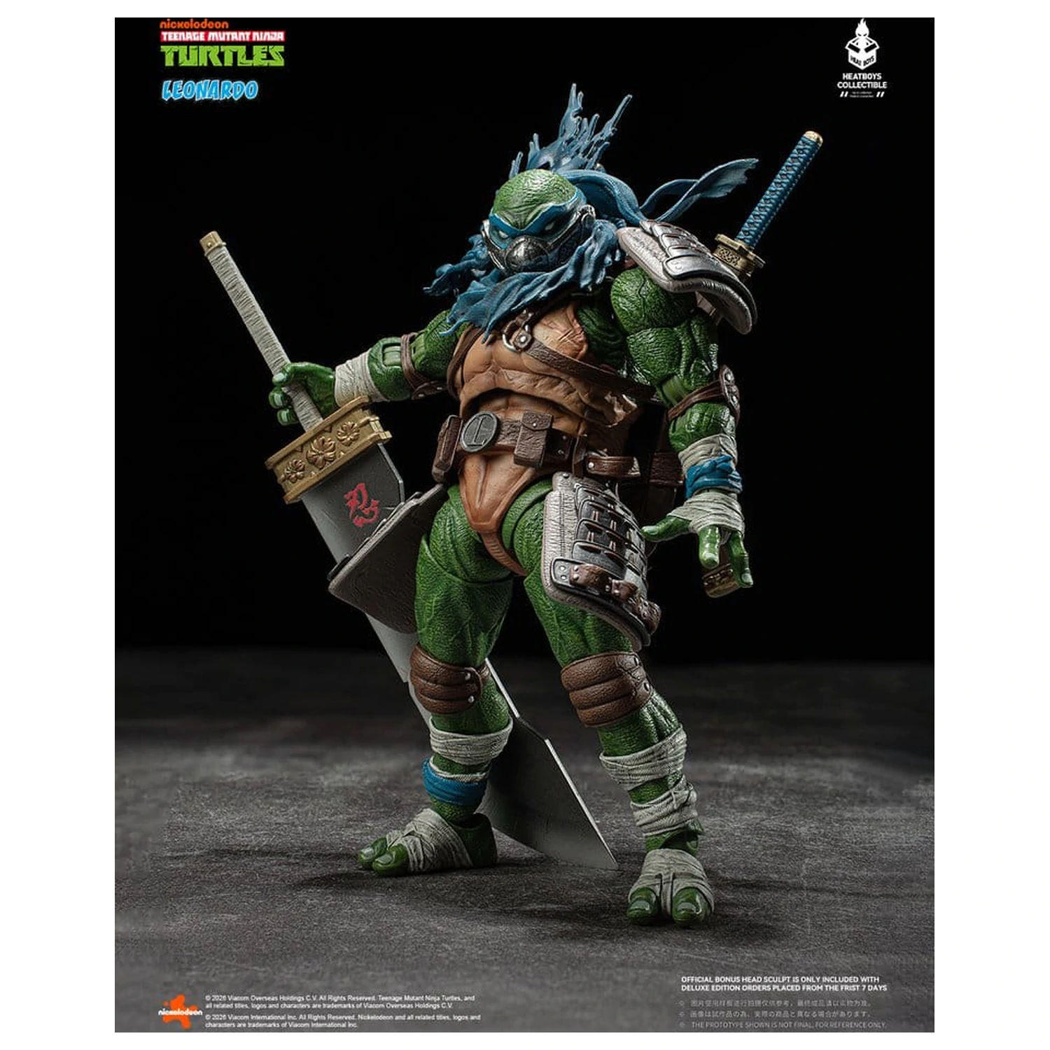 Teenage Mutant Ninja Turtles akcijska figura Leonardo Deluxe Version 20 cm fotografija izdelka
