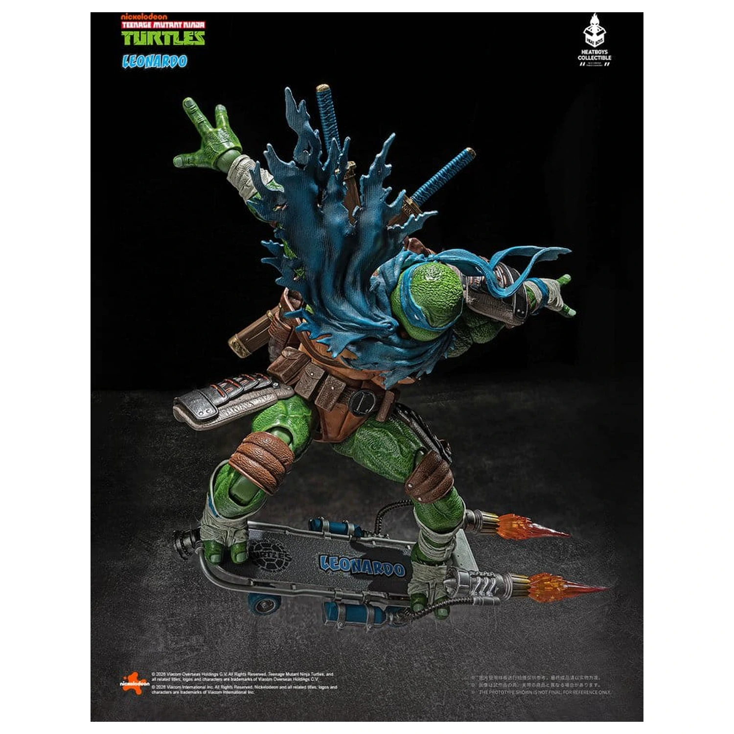 Teenage Mutant Ninja Turtles akcijska figura Leonardo Deluxe Version 20 cm fotografija izdelka