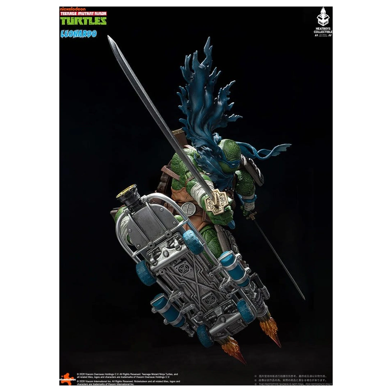 Teenage Mutant Ninja Turtles akcijska figura Leonardo Deluxe Version 20 cm fotografija izdelka