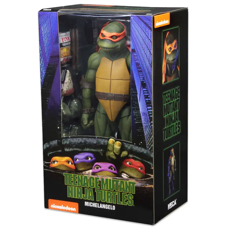 Teenage Mutant Ninja Turtles Michelangelo premična figura 42 cm fotografija izdelka