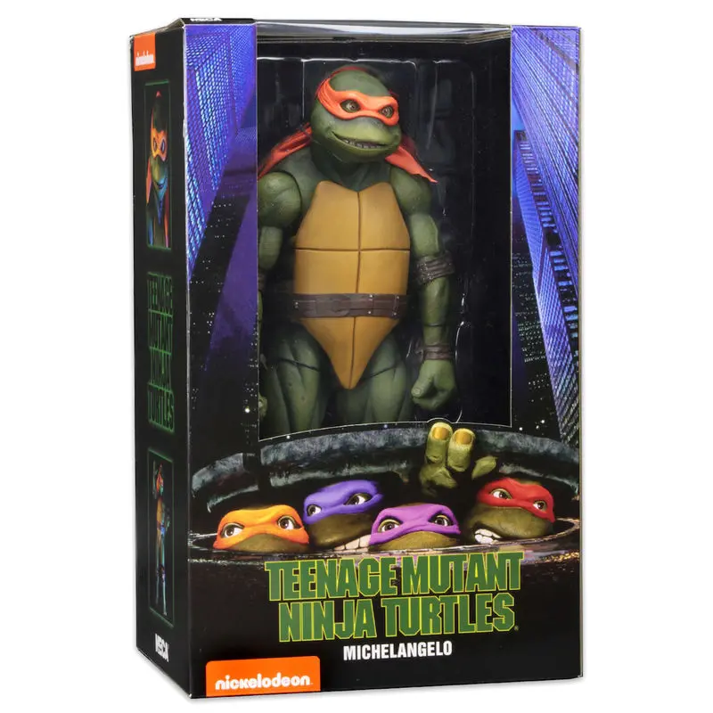 Teenage Mutant Ninja Turtles Michelangelo premična figura 42 cm fotografija izdelka