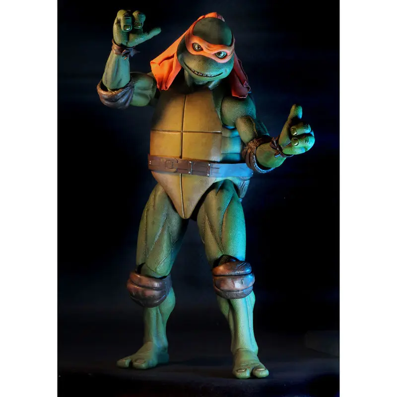 Teenage Mutant Ninja Turtles Michelangelo premična figura 42 cm fotografija izdelka