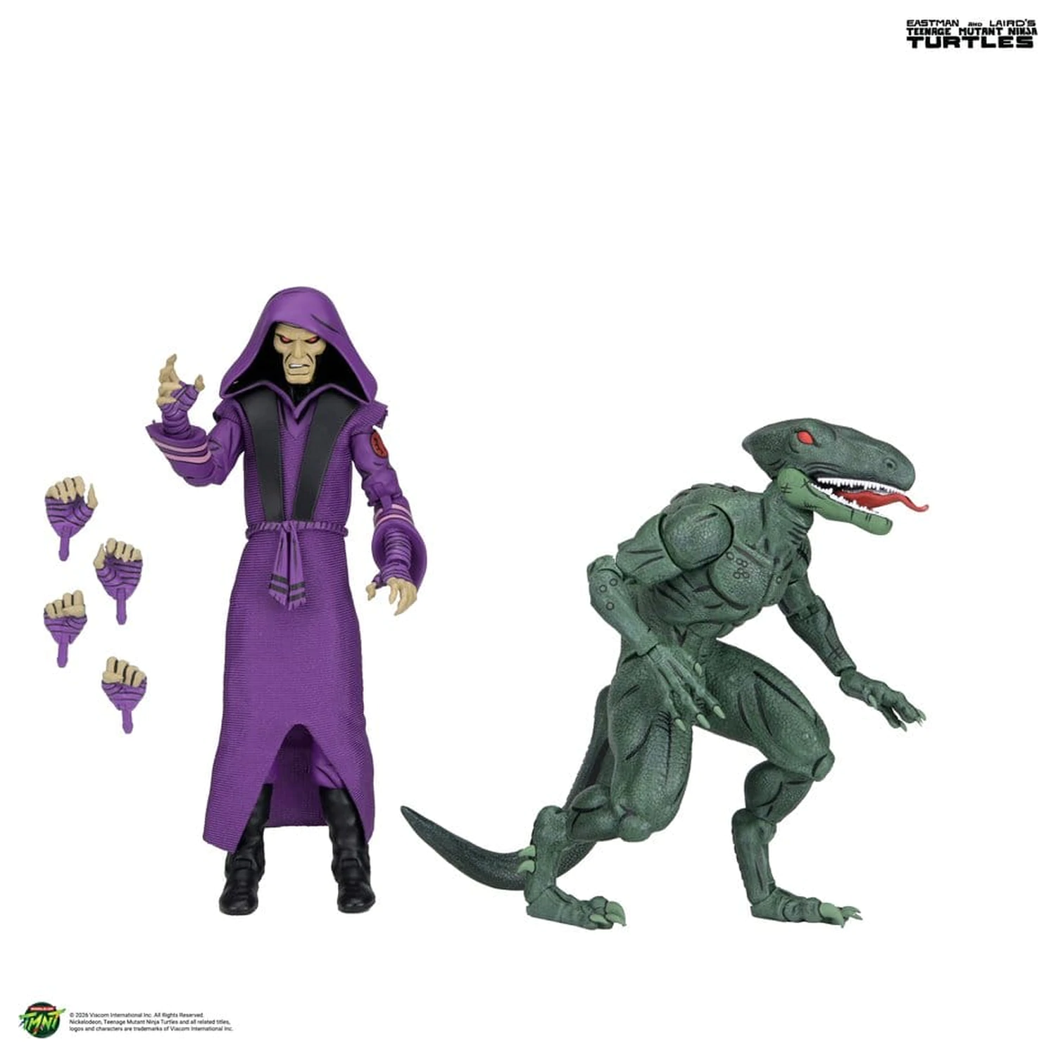 Teenage Mutant Ninja Turtles (Mirage Comics) Akcijska figura 2-paket Daimyo Orkai & Raptor 18 cm fotografija izdelka