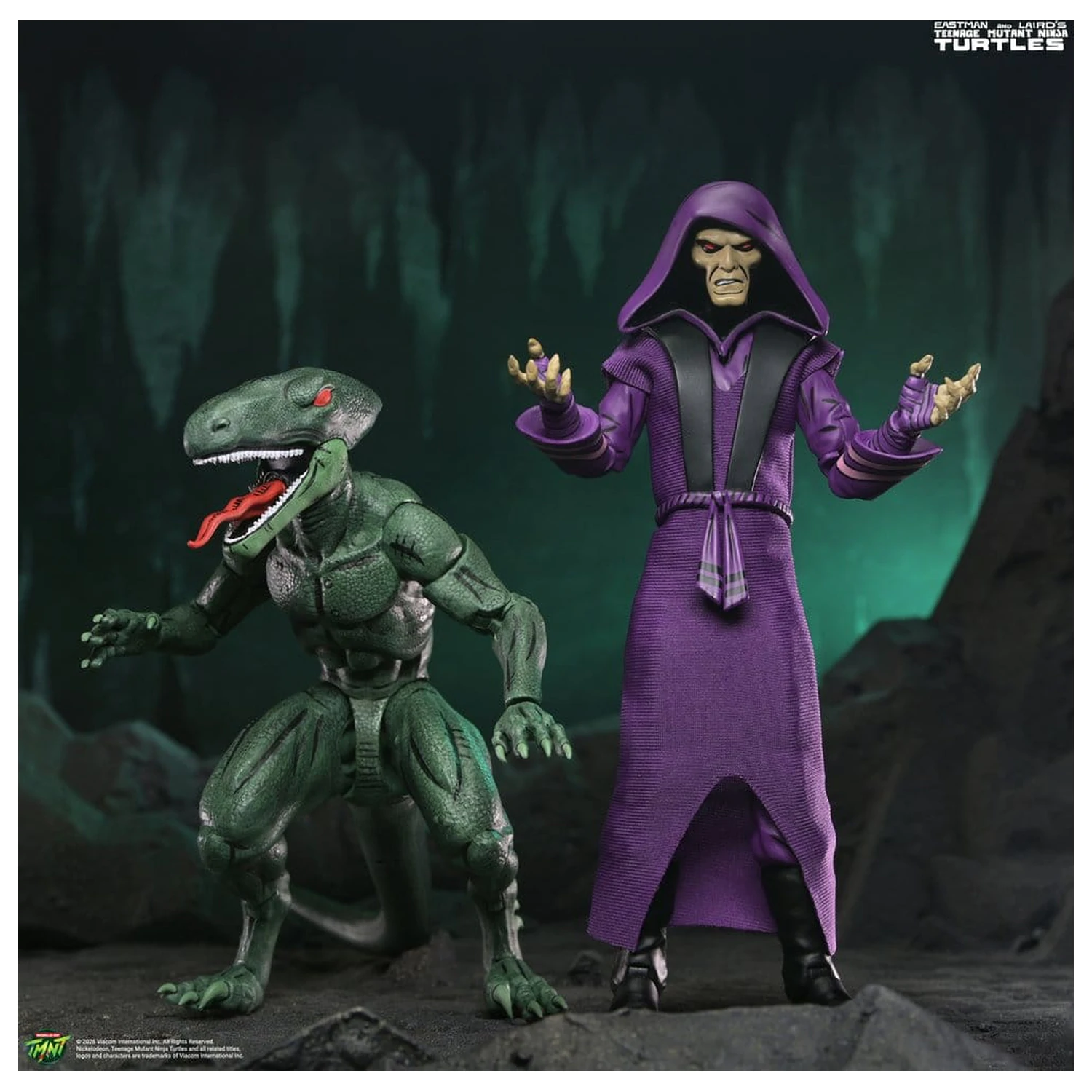 Teenage Mutant Ninja Turtles (Mirage Comics) Akcijska figura 2-paket Daimyo Orkai & Raptor 18 cm fotografija izdelka