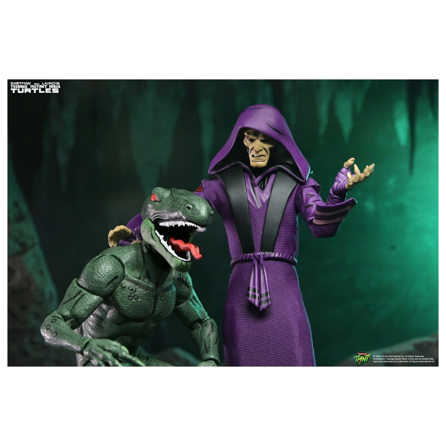 Teenage Mutant Ninja Turtles (Mirage Comics) Akcijska figura 2-paket Daimyo Orkai & Raptor 18 cm fotografija izdelka