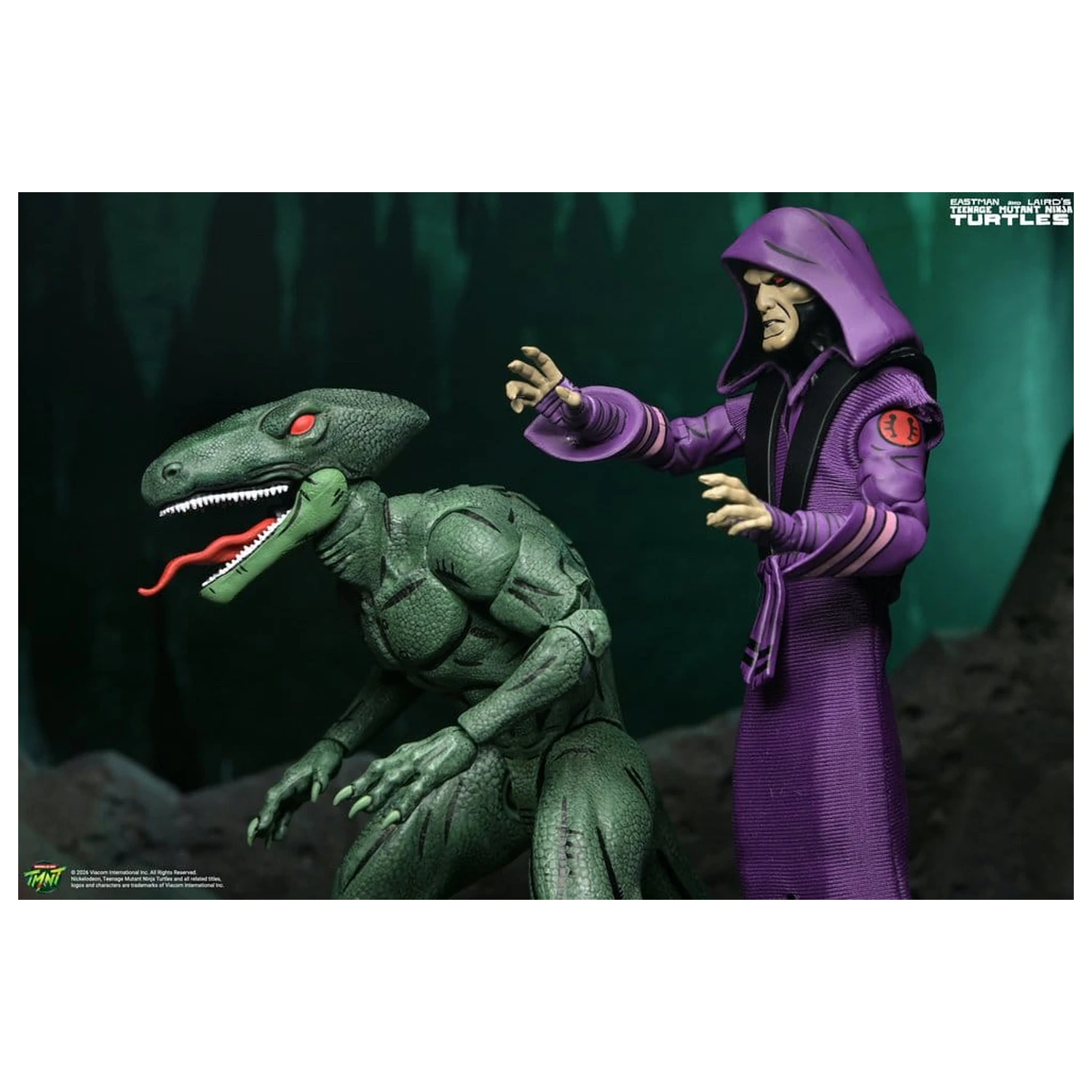 Teenage Mutant Ninja Turtles (Mirage Comics) Akcijska figura 2-paket Daimyo Orkai & Raptor 18 cm fotografija izdelka