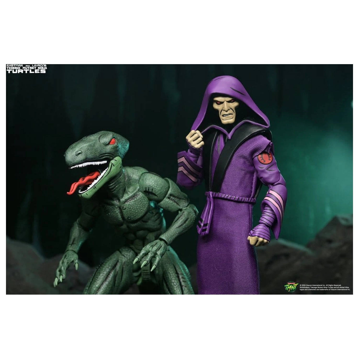 Teenage Mutant Ninja Turtles (Mirage Comics) Akcijska figura 2-paket Daimyo Orkai & Raptor 18 cm fotografija izdelka