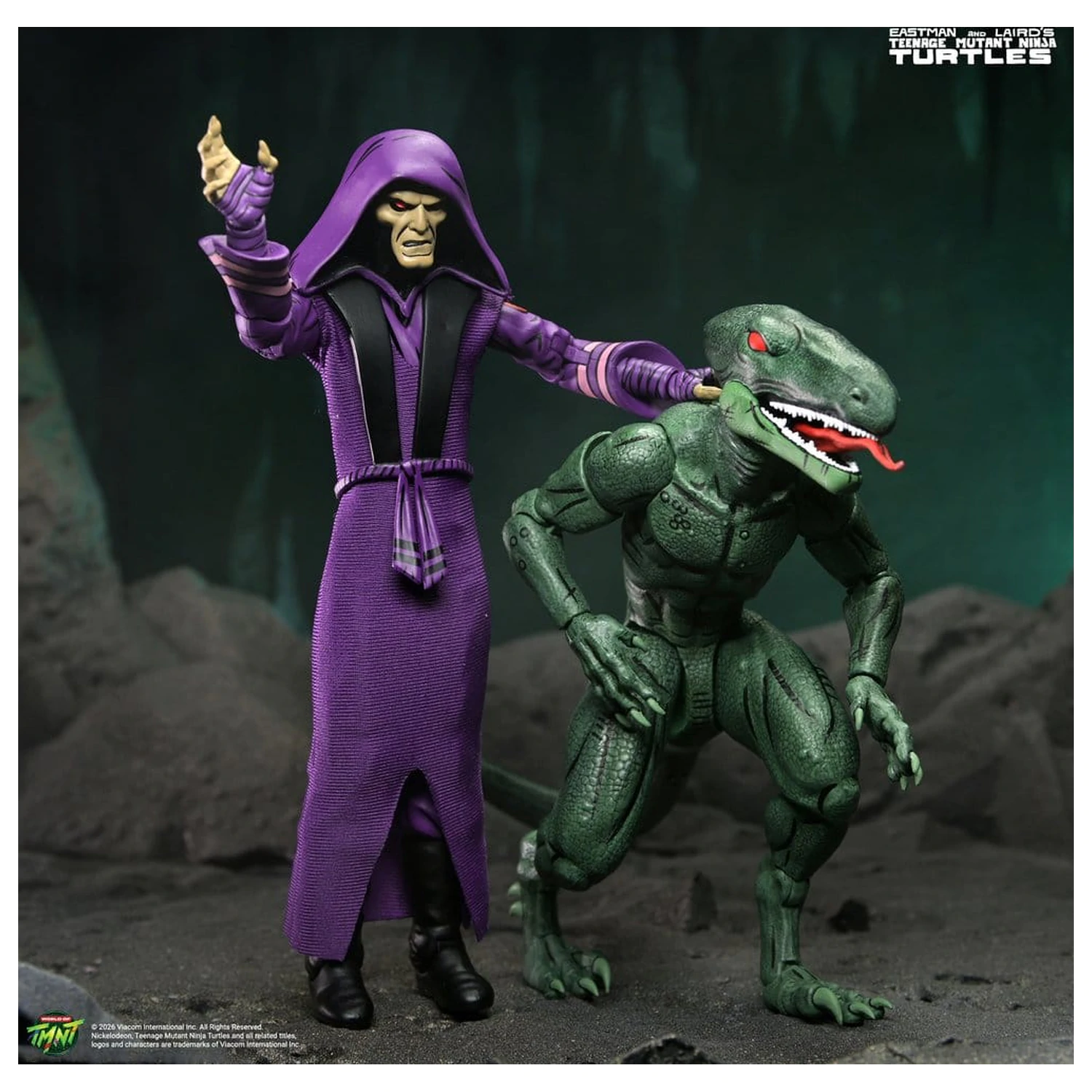 Teenage Mutant Ninja Turtles (Mirage Comics) Akcijska figura 2-paket Daimyo Orkai & Raptor 18 cm fotografija izdelka