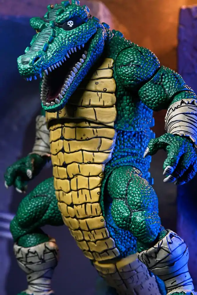 Teenage Mutant Ninja Turtles (Mirage Comics) Akcijska Figura Leatherhead 21 cm fotografija izdelka