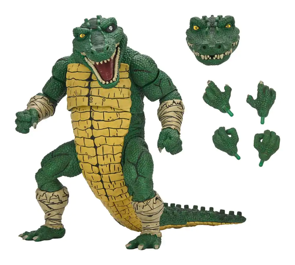 Teenage Mutant Ninja Turtles (Mirage Comics) Akcijska Figura Leatherhead 21 cm fotografija izdelka