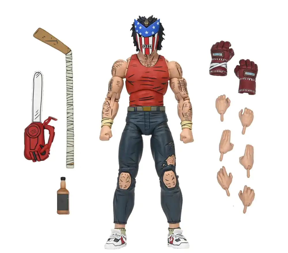 Teenage Mutant Ninja Turtles (Mirage Comics) figurica Ultimate Casey Jones (Bodycount) 18 cm fotografija izdelka