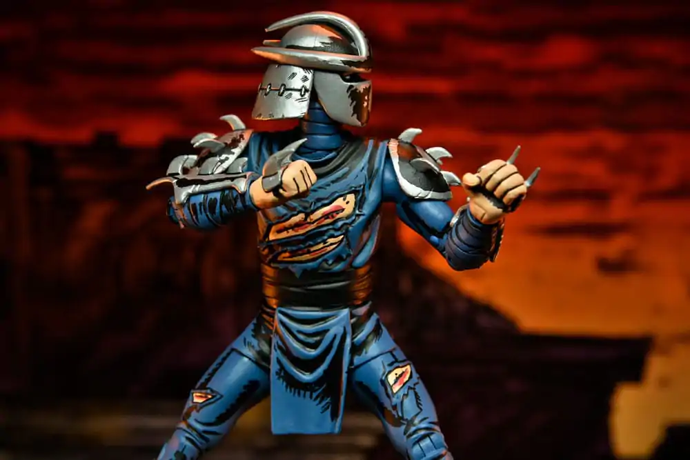 Teenage Mutant Ninja Turtles (Mirage Comics) Akcijska figura Battle Damaged Shredder 18 cm fotografija izdelka