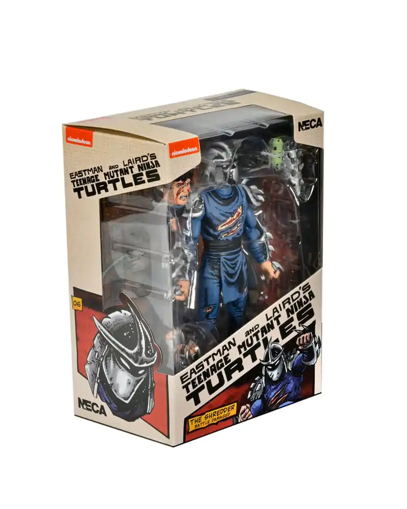 Teenage Mutant Ninja Turtles (Mirage Comics) Akcijska figura Battle Damaged Shredder 18 cm fotografija izdelka