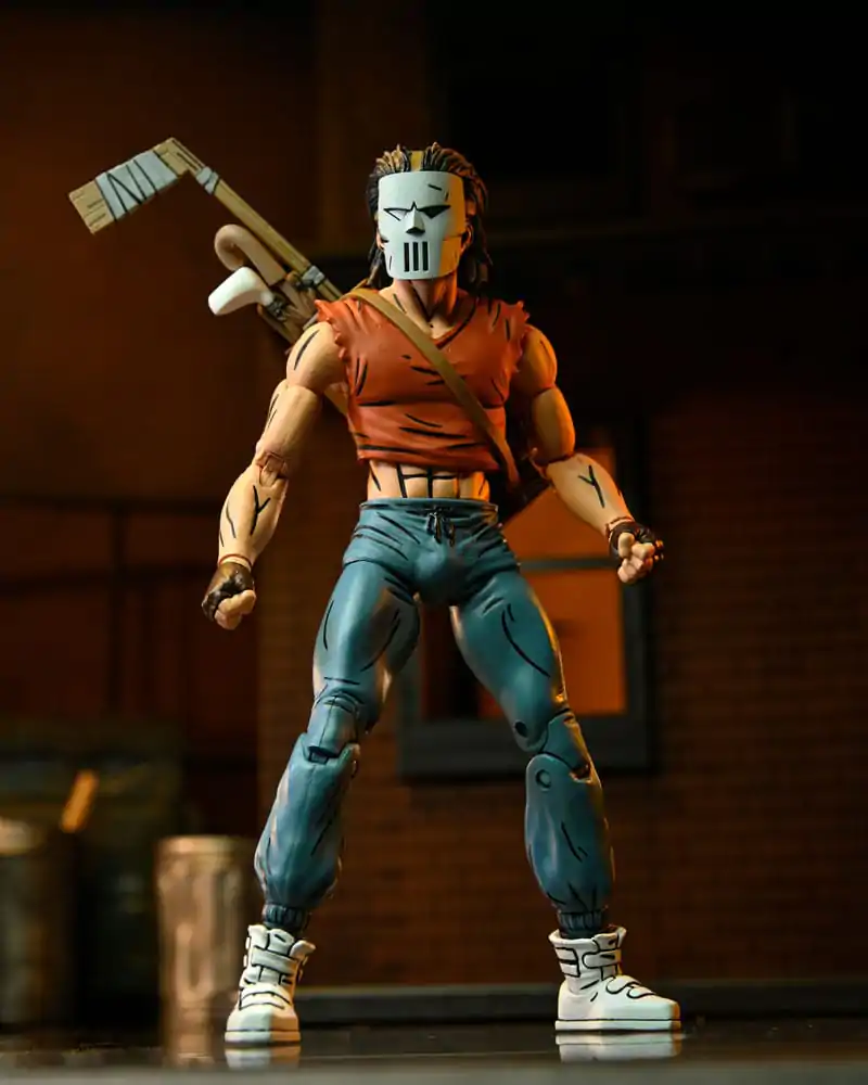 Teenage Mutant Ninja Turtles (Mirage Comics) Akcijska figura Casey Jones v rdeči majici 18 cm fotografija izdelka