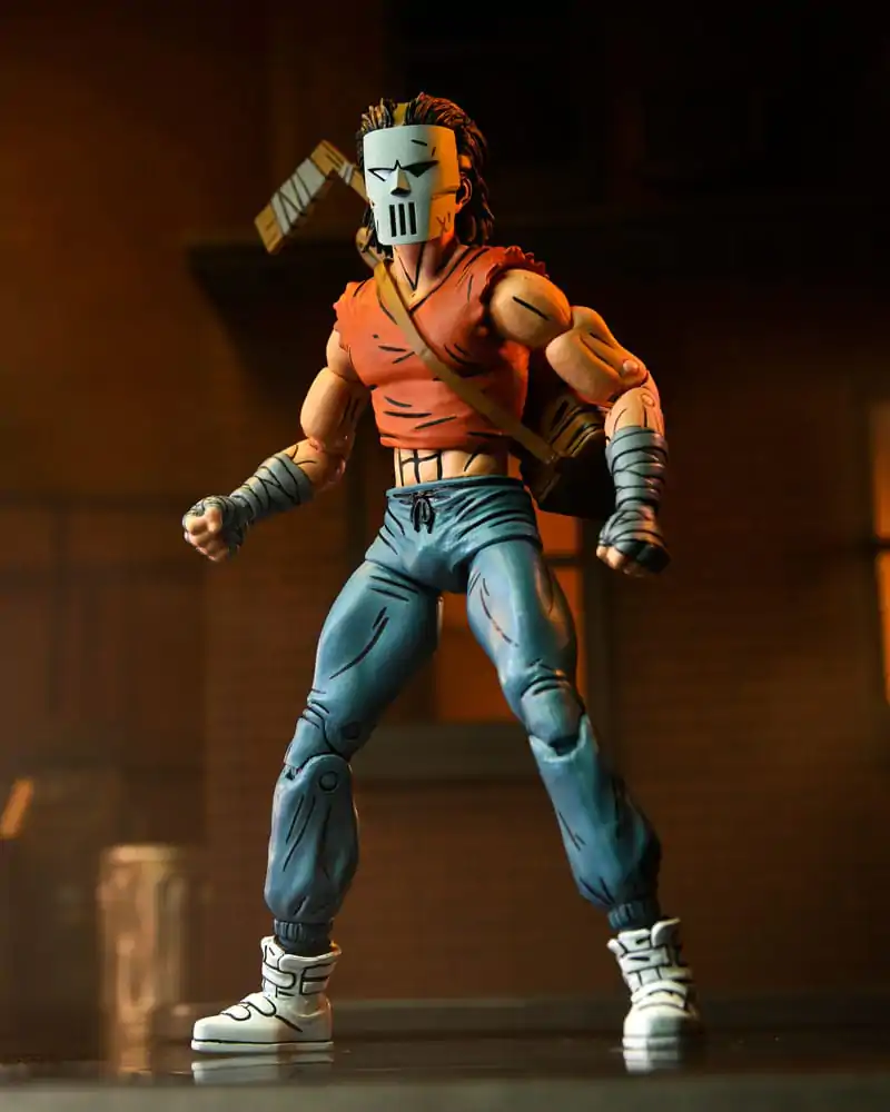 Teenage Mutant Ninja Turtles (Mirage Comics) Akcijska figura Casey Jones v rdeči majici 18 cm fotografija izdelka