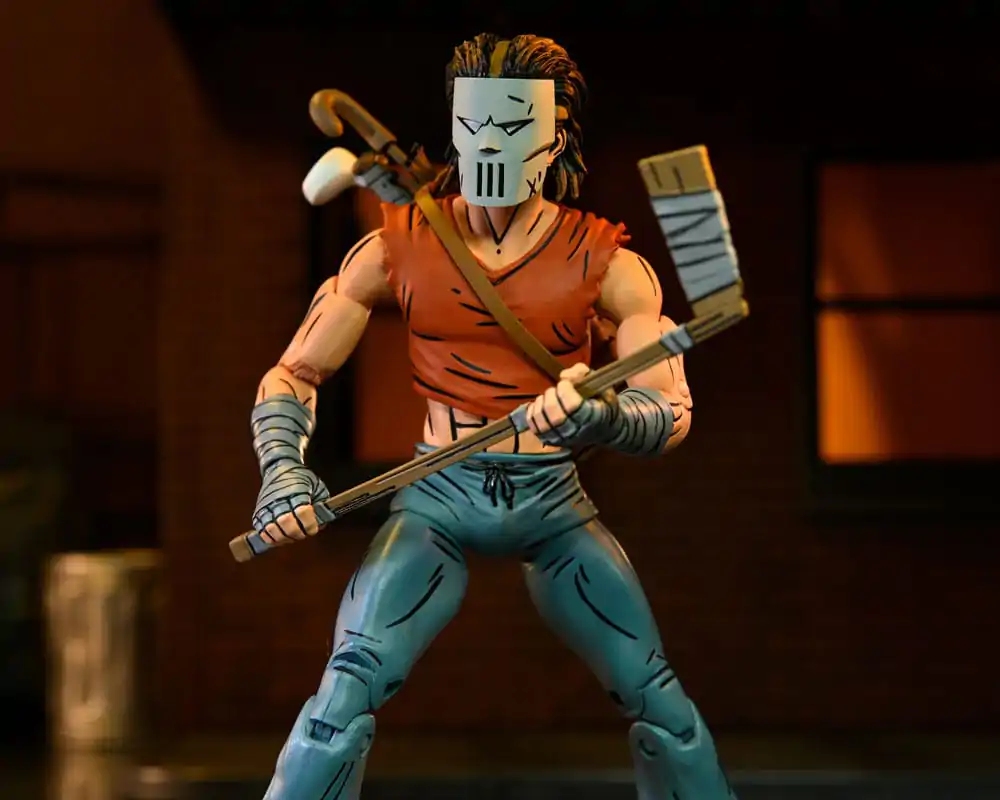 Teenage Mutant Ninja Turtles (Mirage Comics) Akcijska figura Casey Jones v rdeči majici 18 cm fotografija izdelka