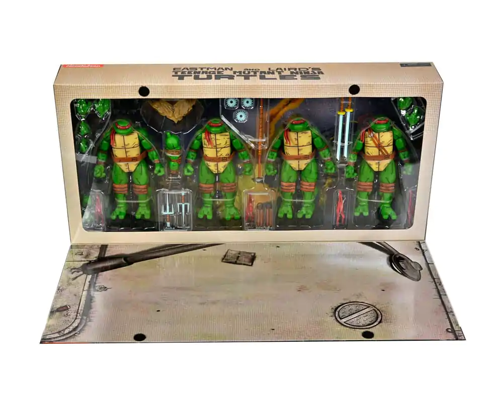 Teenage Mutant Ninja Turtles (Mirage Comics) zbirateljske figurice komplet 4 kosov Leonardo, Raphael, Michelangelo & Donatello 18 cm fotografija izdelka