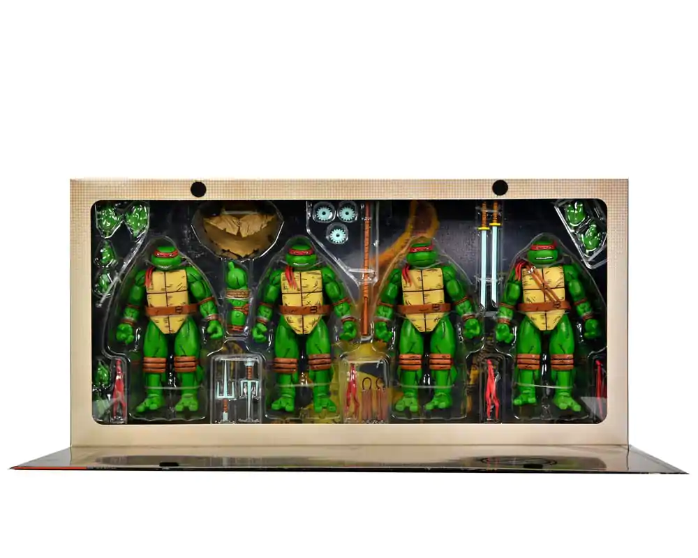 Teenage Mutant Ninja Turtles (Mirage Comics) zbirateljske figurice komplet 4 kosov Leonardo, Raphael, Michelangelo & Donatello 18 cm fotografija izdelka