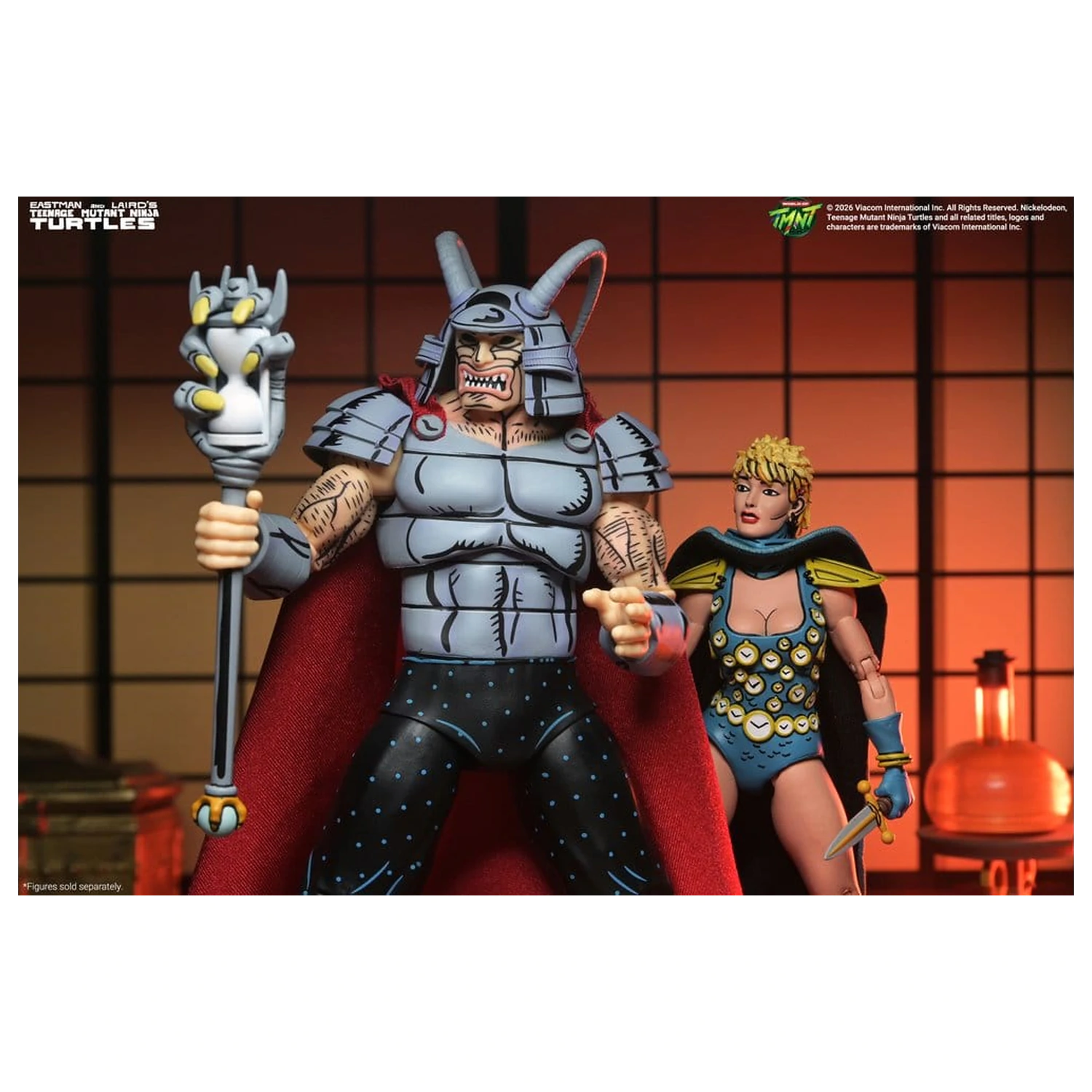 Teenage Mutant Ninja Turtles (Mirage Comics) akcijska figura Savanti Romero Warlord 18 cm fotografija izdelka