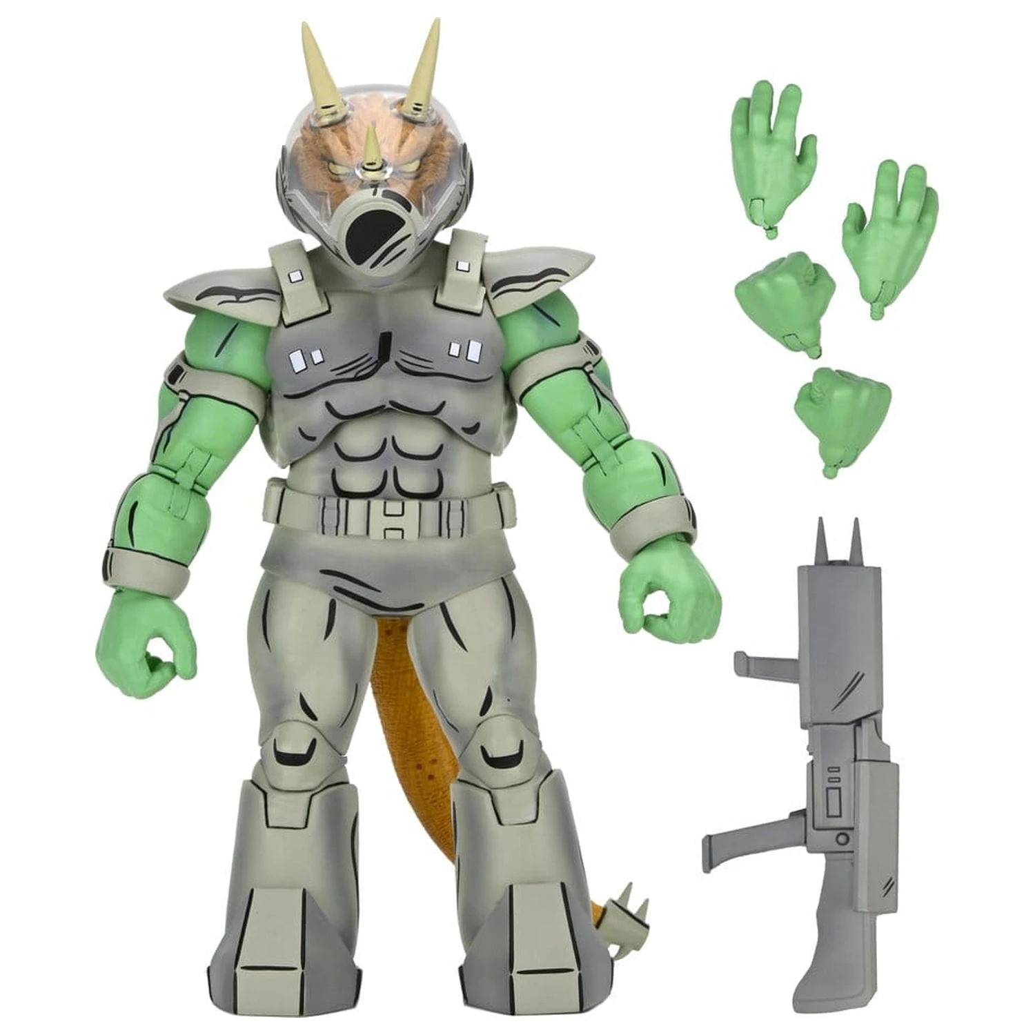 Teenage Mutant Ninja Turtles (Mirage Comics) Akcijska figura Shock Commando Triceraton 18 cm fotografija izdelka