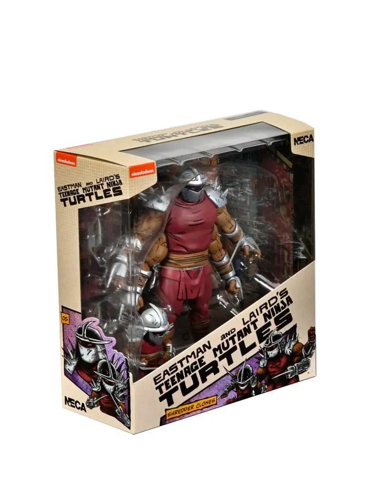 Teenage Mutant Ninja Turtles (Mirage Comics) Akcijska figura Shredder Clone & Mini Shredder (Deluxe) 18 cm fotografija izdelka