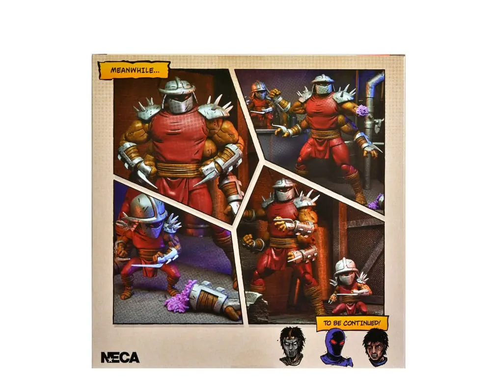 Teenage Mutant Ninja Turtles (Mirage Comics) Akcijska figura Shredder Clone & Mini Shredder (Deluxe) 18 cm fotografija izdelka