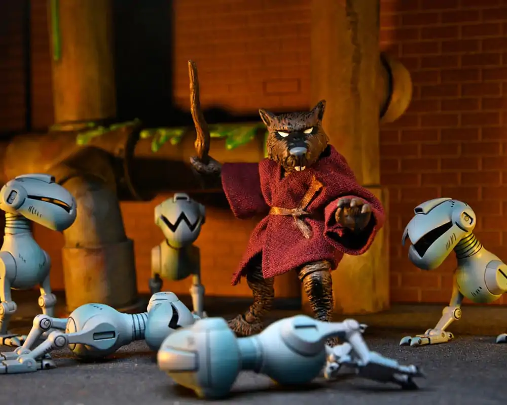Teenage Mutant Ninja Turtles (Mirage Comics) Akcijska figura Splinter 18 cm fotografija izdelka