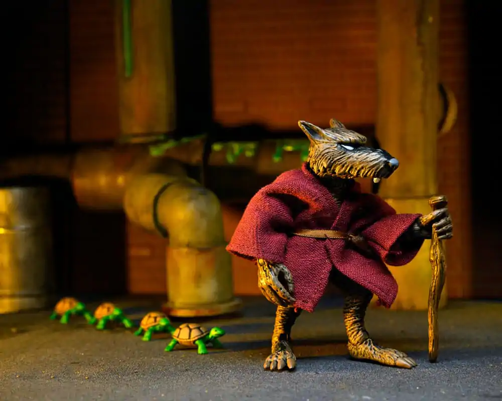 Teenage Mutant Ninja Turtles (Mirage Comics) Akcijska figura Splinter 18 cm fotografija izdelka