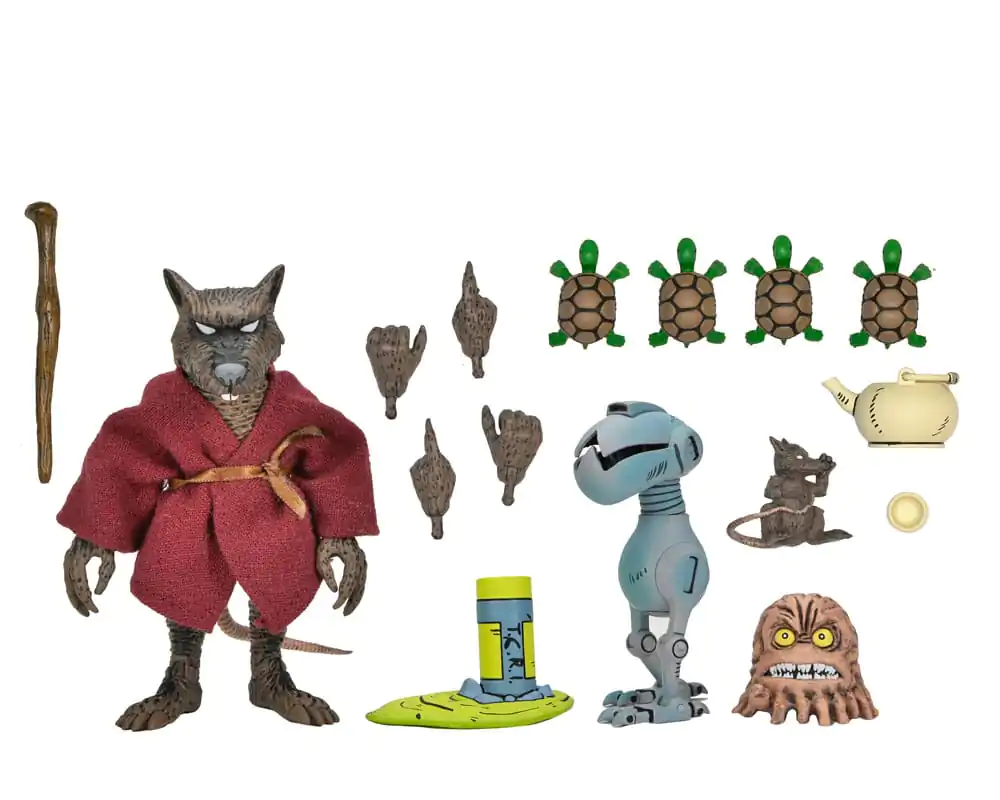 Teenage Mutant Ninja Turtles (Mirage Comics) Akcijska figura Splinter 18 cm fotografija izdelka