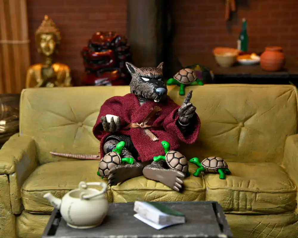 Teenage Mutant Ninja Turtles (Mirage Comics) Akcijska figura Splinter 18 cm fotografija izdelka