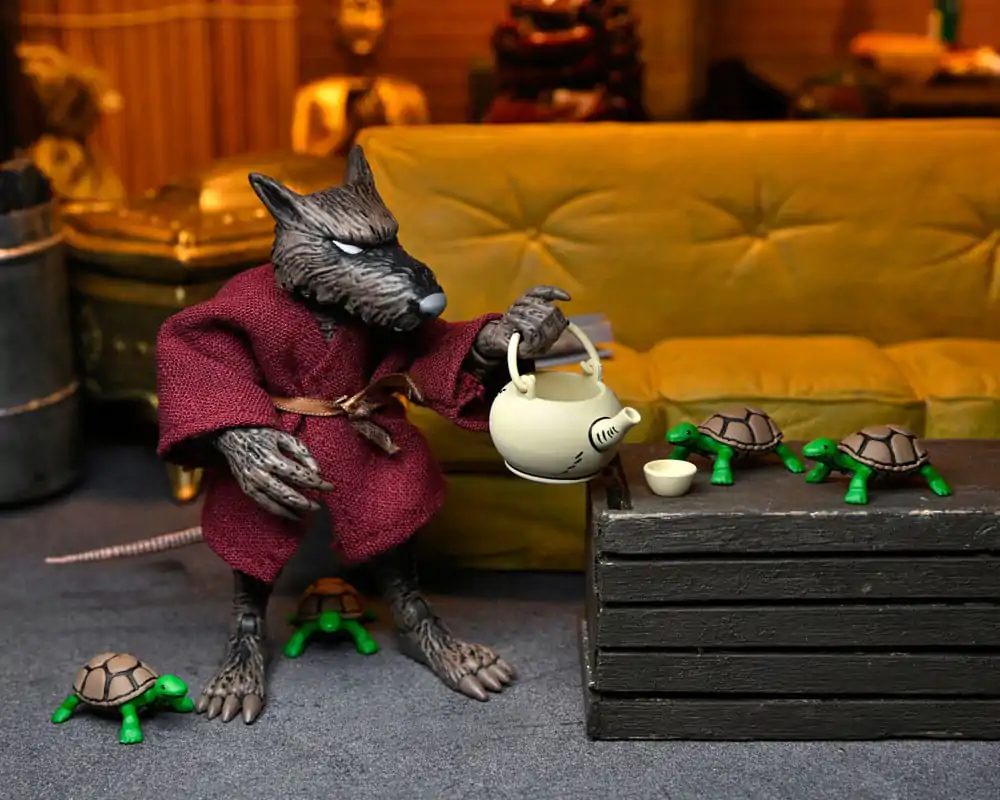 Teenage Mutant Ninja Turtles (Mirage Comics) Akcijska figura Splinter 18 cm fotografija izdelka