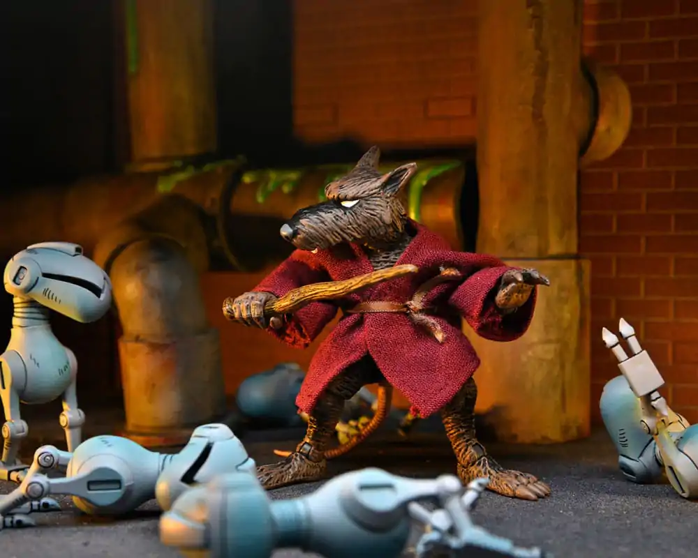 Teenage Mutant Ninja Turtles (Mirage Comics) Akcijska figura Splinter 18 cm fotografija izdelka