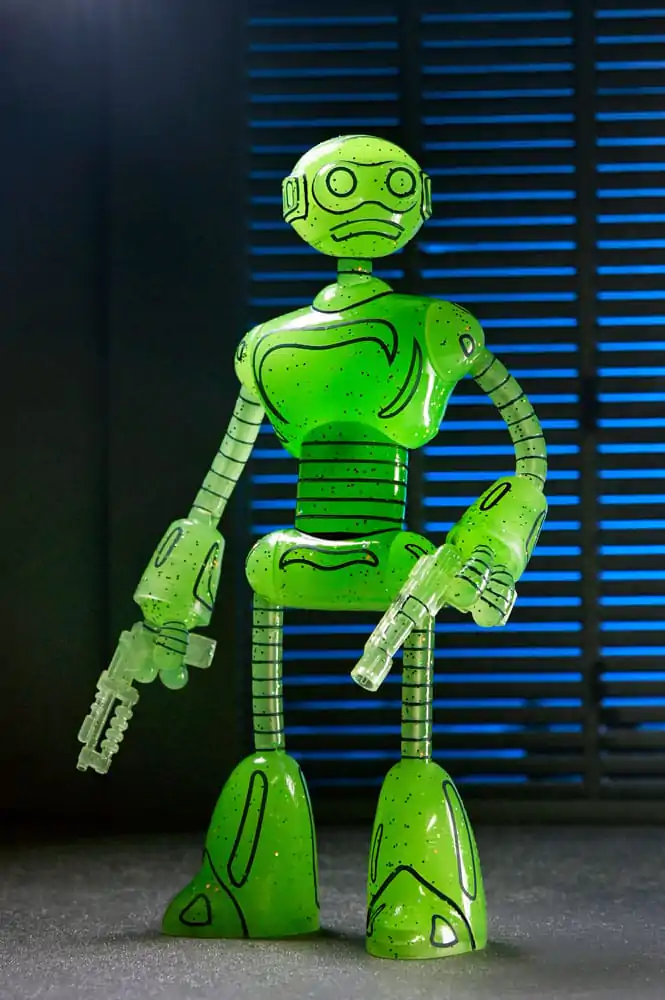 Teenage Mutant Ninja Turtles (Mirage Comics) Akcijska figura Transmat Fugitoid GID 18 cm fotografija izdelka