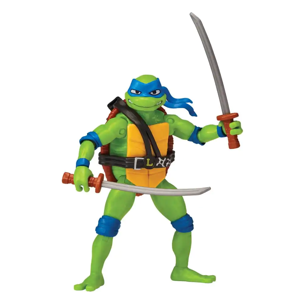 Teenage Mutant Ninja Turtles: Mutant Mayhem akcijska figura Leonardo 10 cm fotografija izdelka